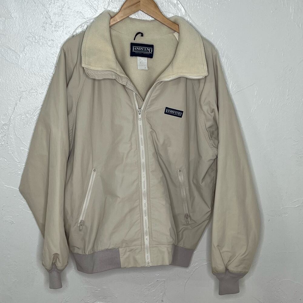 Vintage Lands End Squall jacket men size L/XL